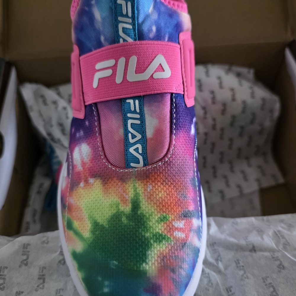 Fila Kids' Sneakers - Pink and Multicolor